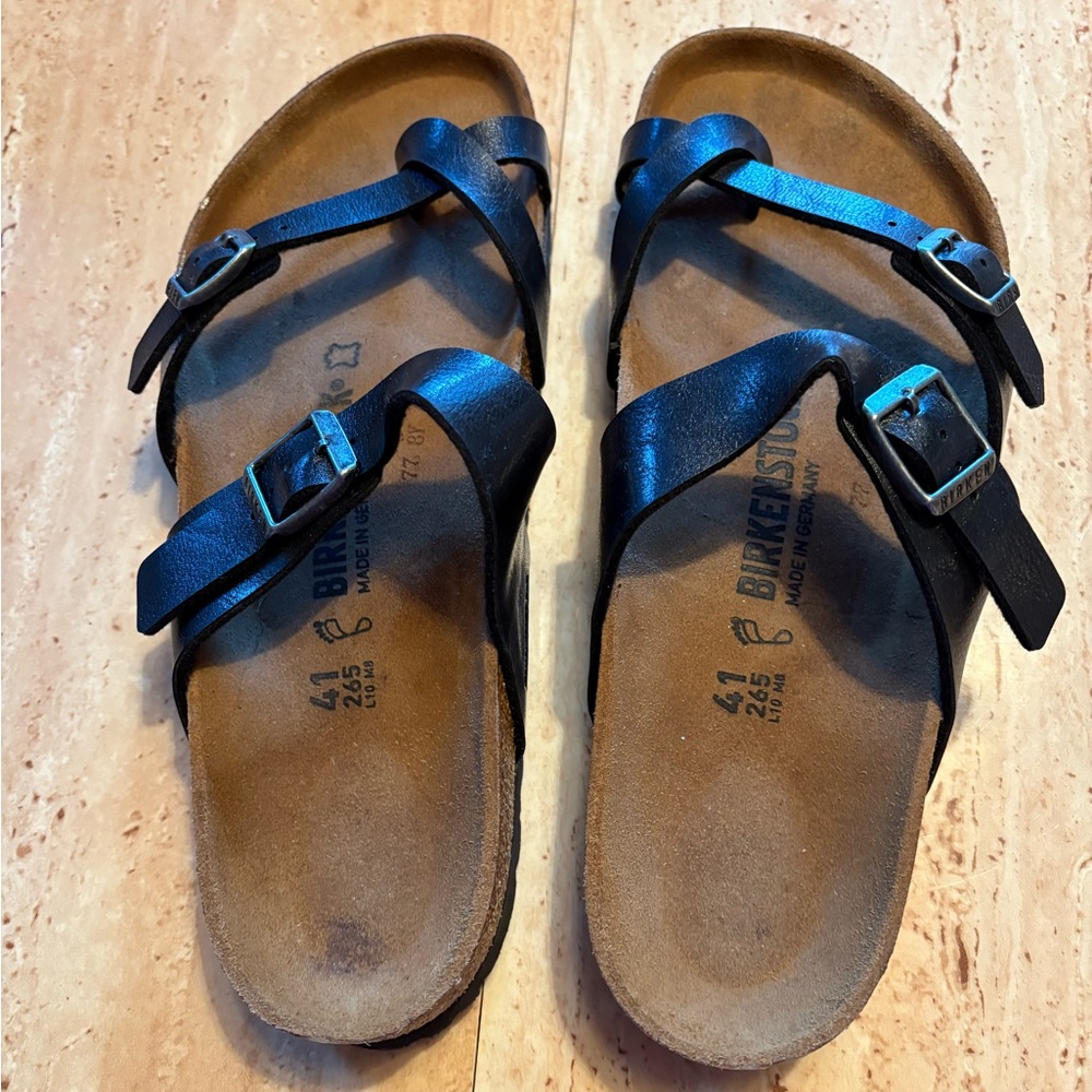 Birkenstock Mayari sandals in black 41/10 - Picture 2 of 4